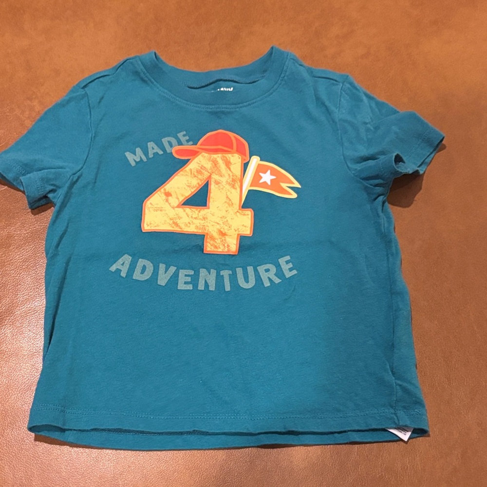 Made 4 Adventure birthday T-shirt